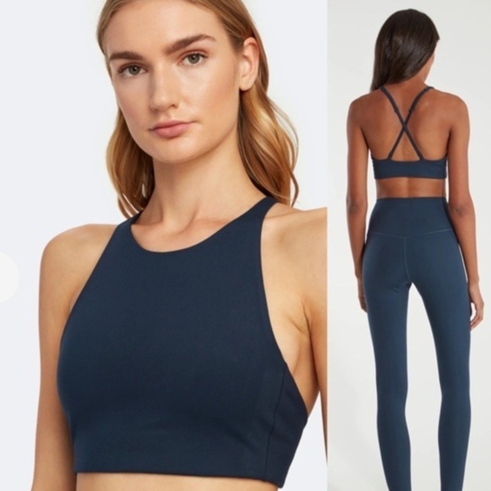Girlfriend Collective Topanga‎ Criss Cross Sports Bra Large